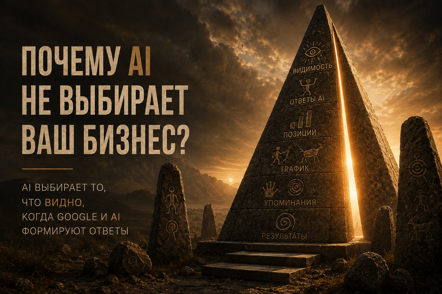 Почему ChatGPT и Google AI не упоминают вашу компанию?