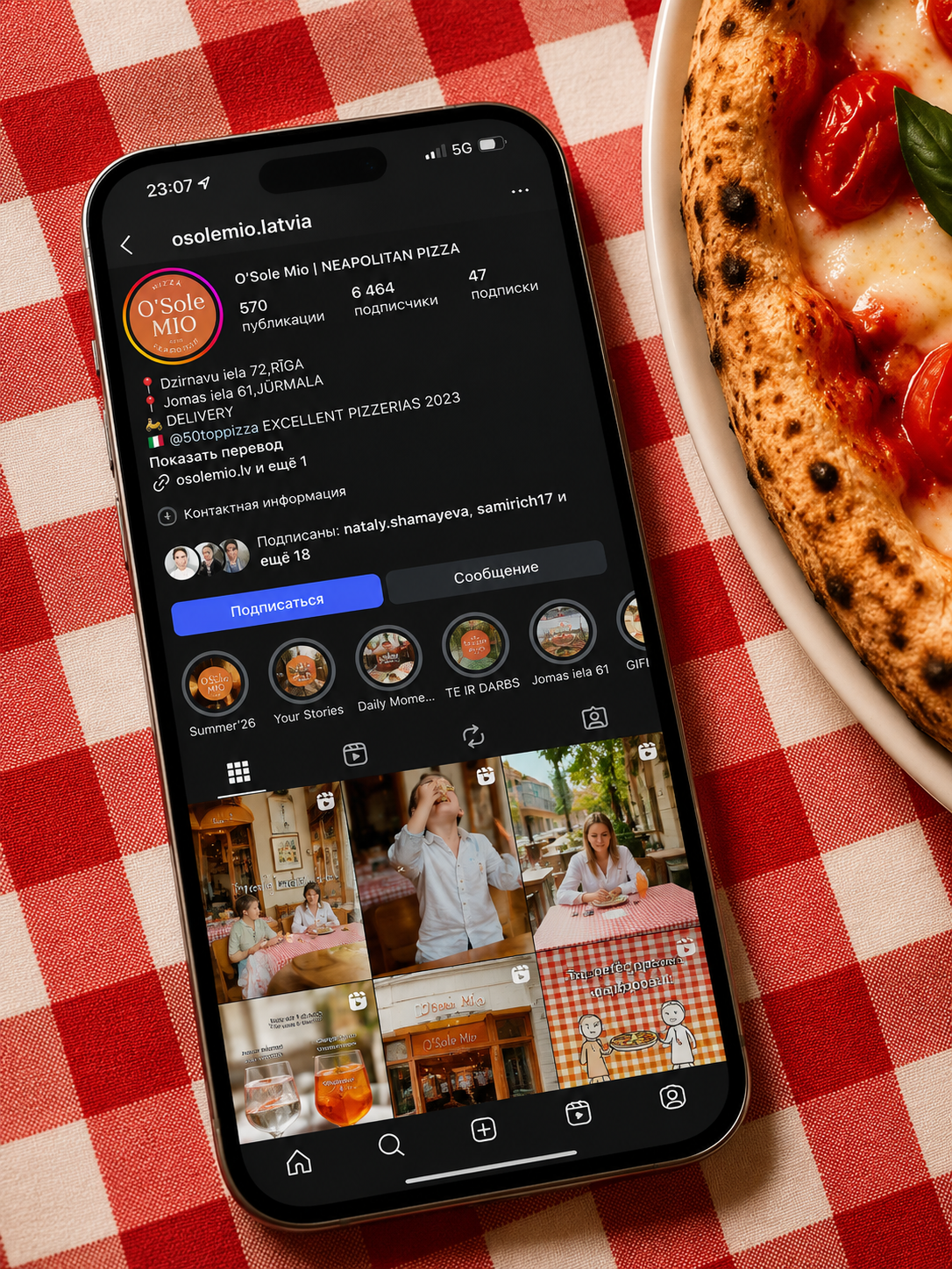 No Instagram lentas līdz Reels — 570 ieraksti, 6 464 sekotāji un turpinām