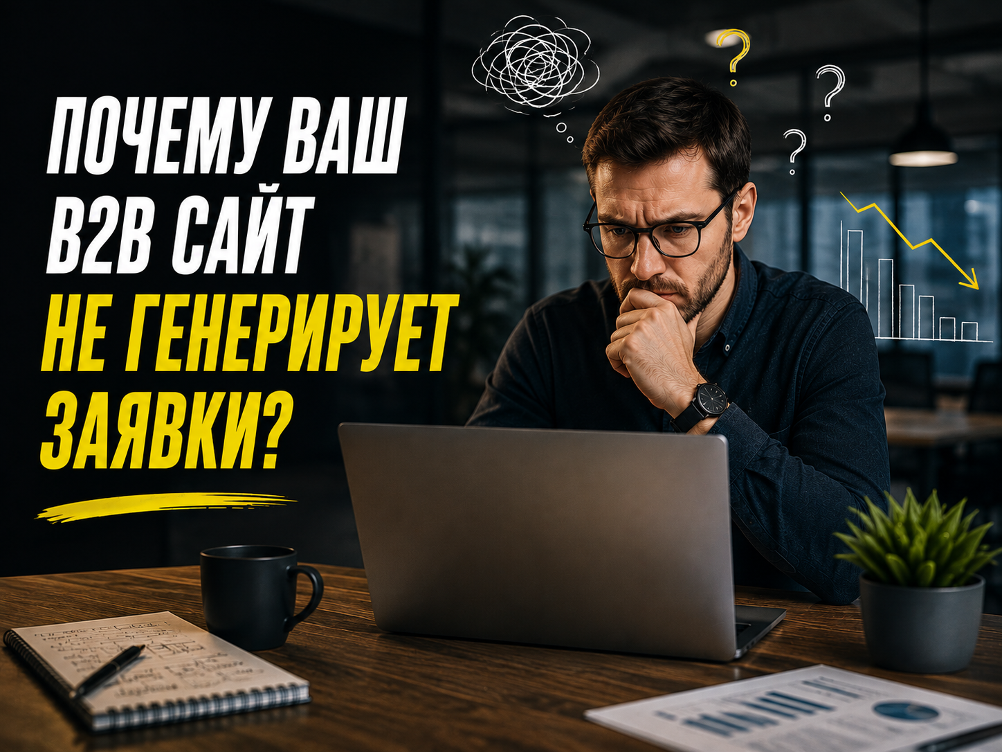 Почему профессиональный B2B-сайт не генерирует качественные лиды?
