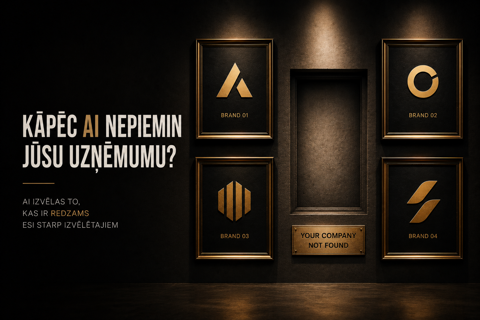 Vai AI aģenti var saprast un ieteikt jūsu uzņēmumu?