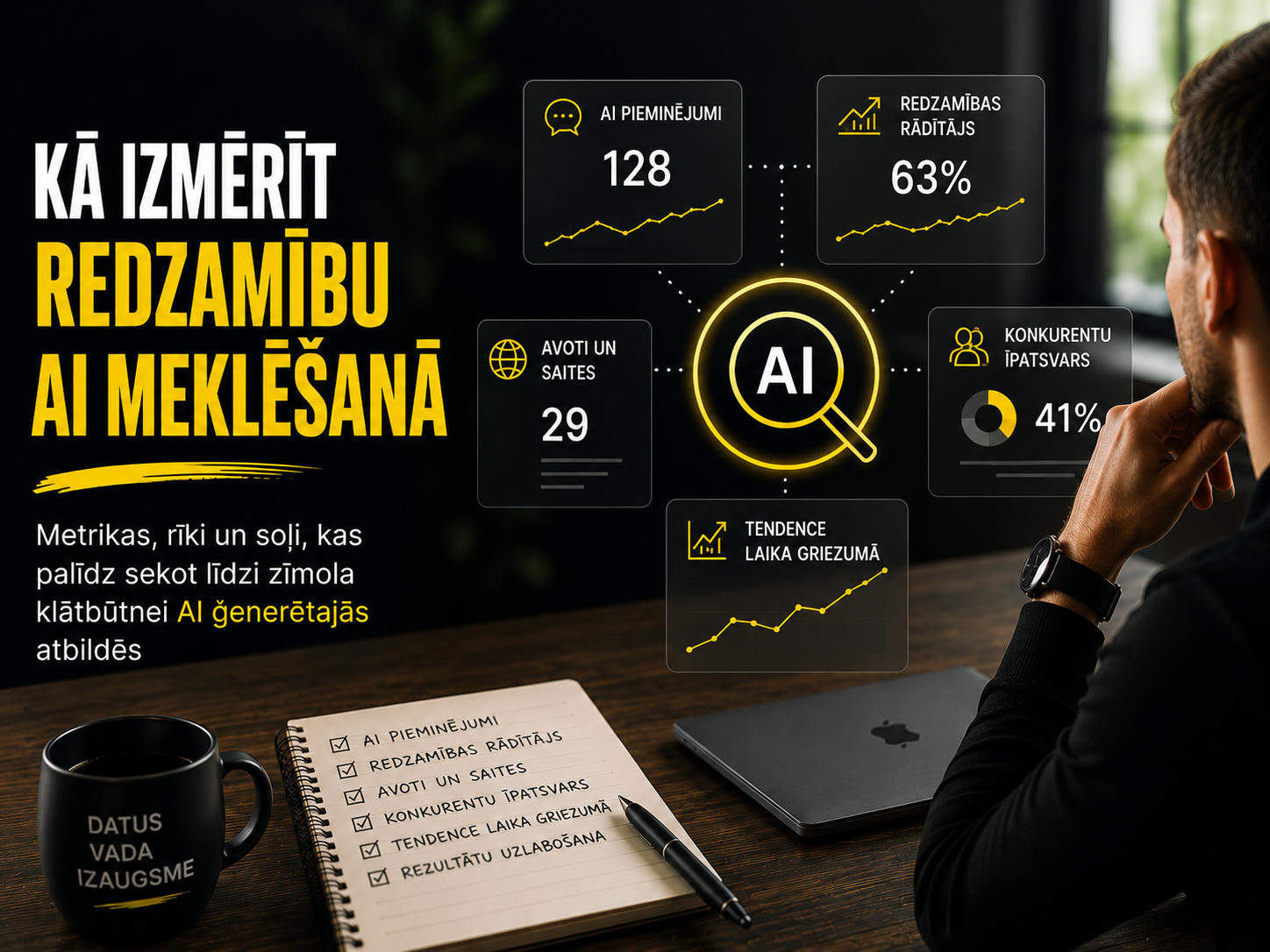 Kā izmērīt zīmola redzamību ChatGPT un Google AI?