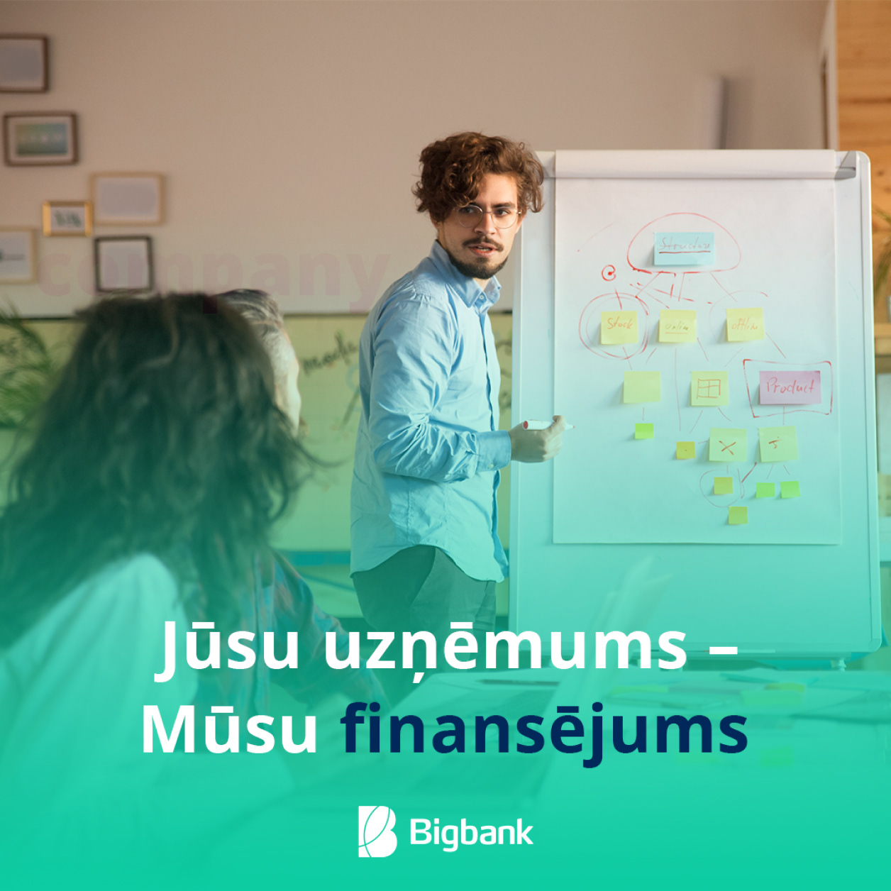 Bigbank business financing social media creative