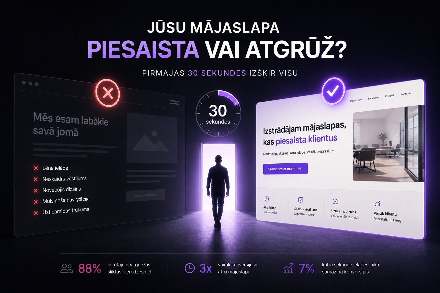 Why do visitors leave your website in 30 seconds? 5 UX mistakes