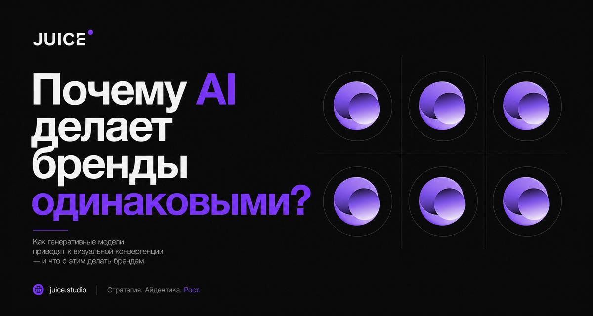 Почему AI делает бренды одинаковыми и как сохранить узнаваемую айдентику?