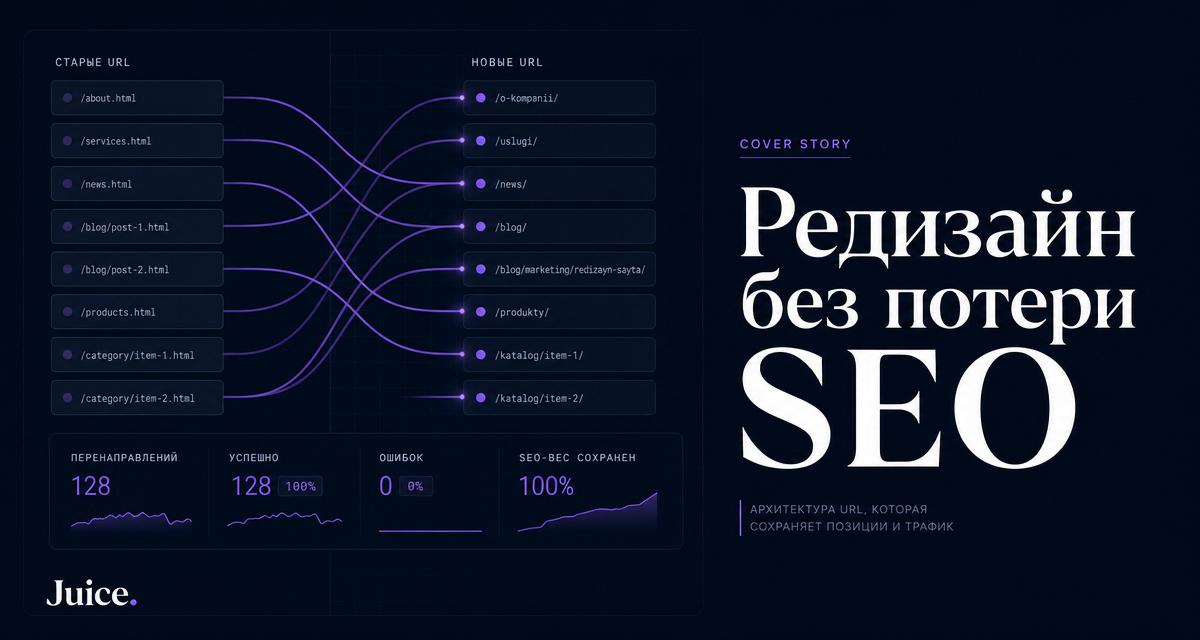 Как провести редизайн сайта, не потеряв SEO, трафик и заявки?